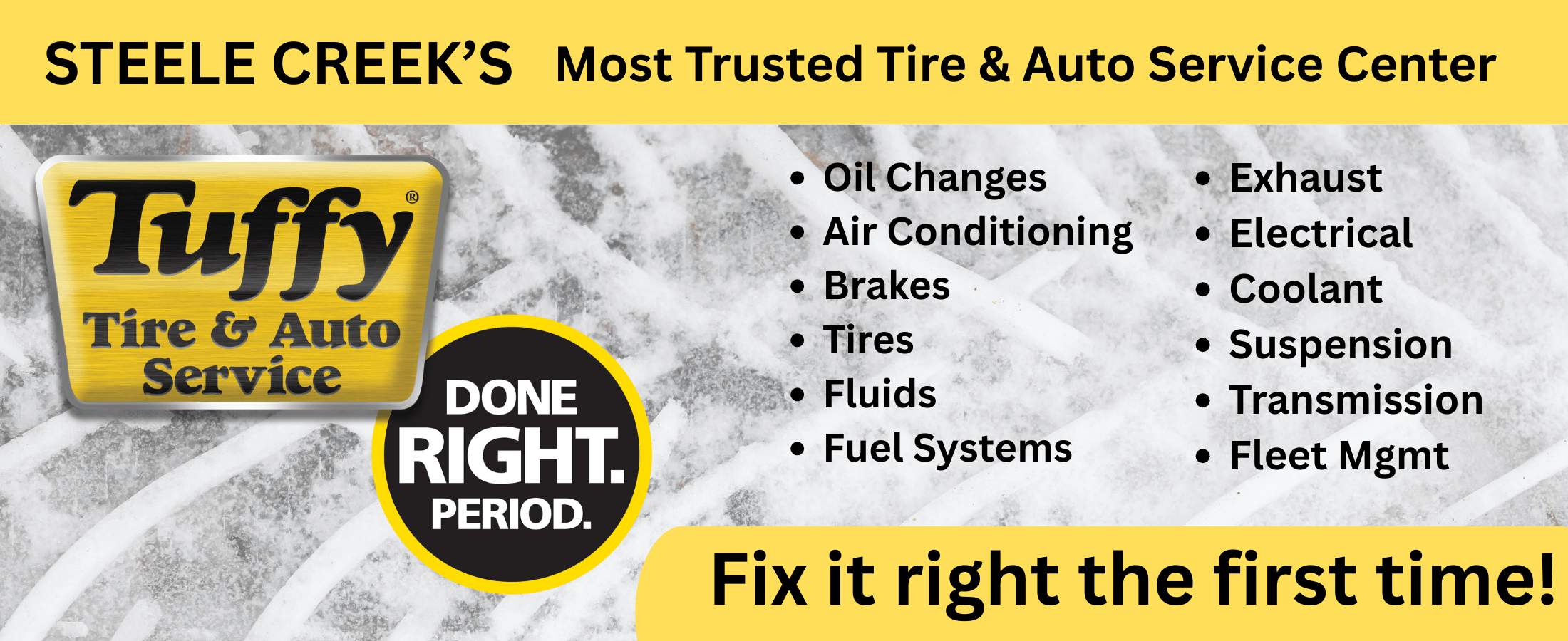 Most Trusted Tire & Auto Service Center